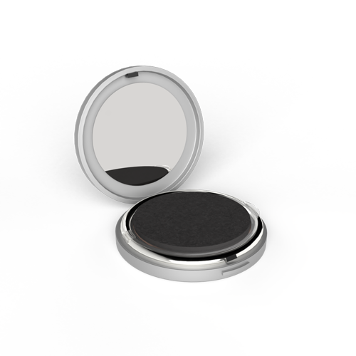 Age Defying Antioxidant Creme Foundation (Round Matte Silver Mirrored Windowless Compact w/ Sponge)